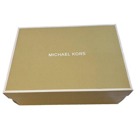 New Michael Kors Jenkins Stretch Knit Trainer Sneakers Navy Multi Size 7 M - Picture 4 of 7